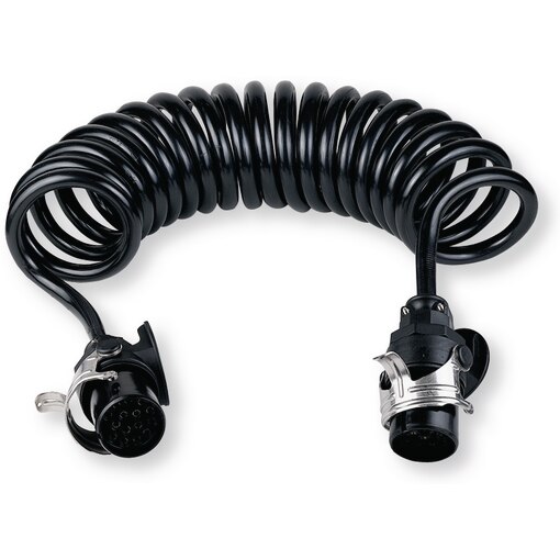 Spiralkabel, 15-polig 24V 4,5m